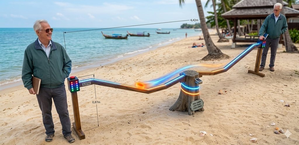 Pong 1D — Thai Edition concept art